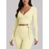 Спортивная кофта Crop Top Calm Fit model 203